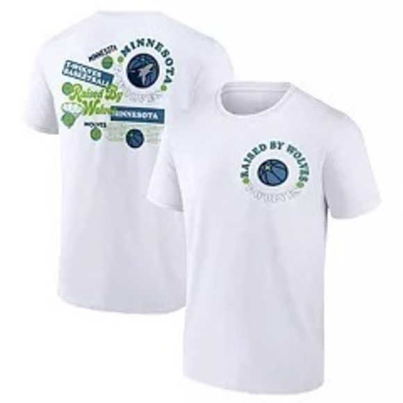 NBA Minnesota Timberwolves T-Shirts, Gift For Fan, NBA 2 Sided Unisex Tee - Picture 1 of 4